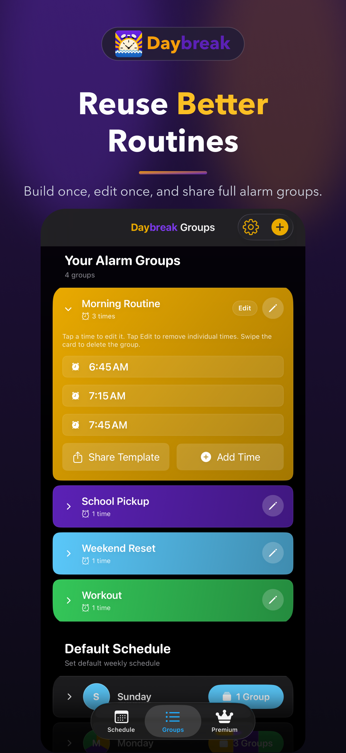 Daybreak: Smart Alarms gallery image