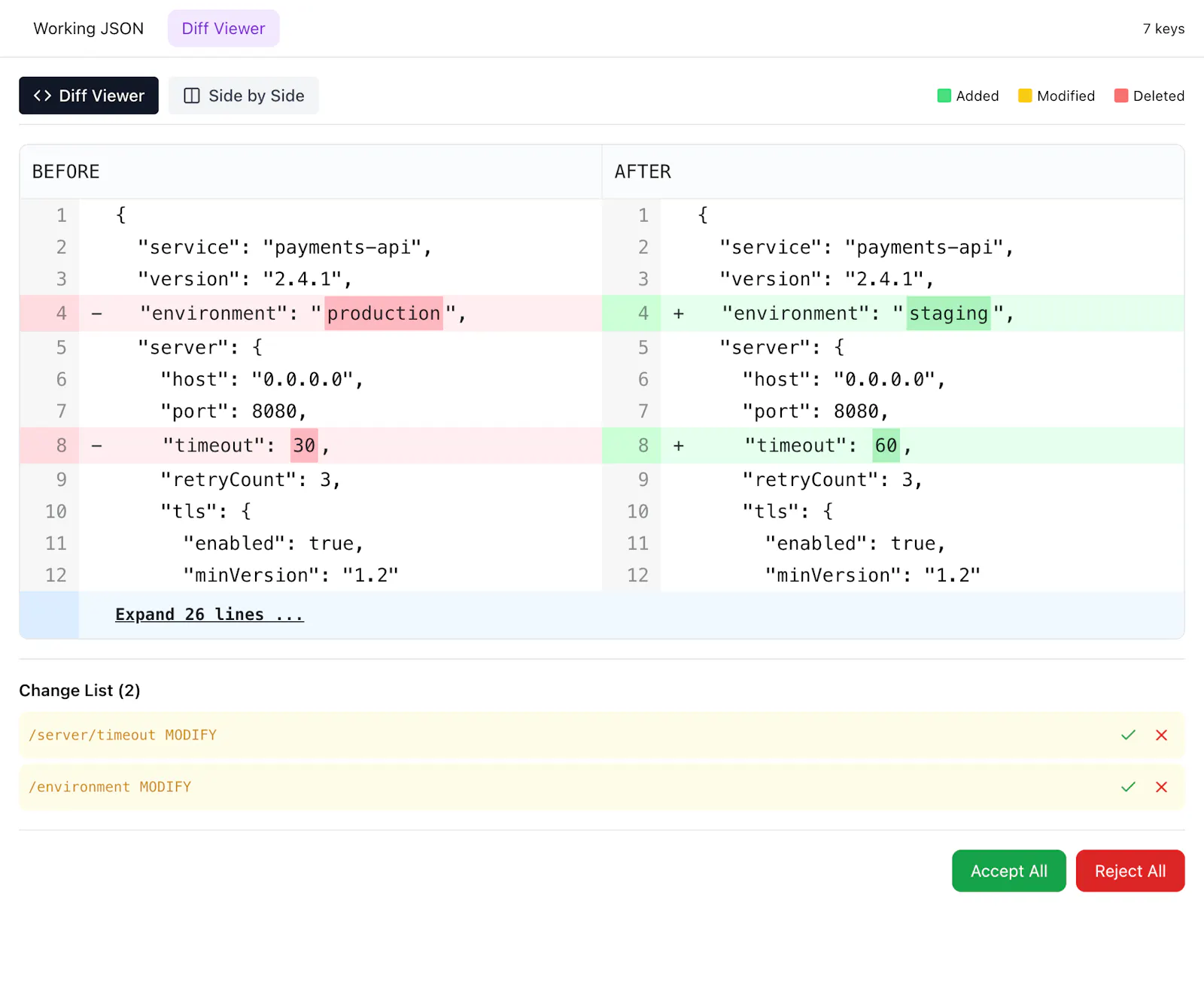 JSON AI Studio  screenshot 2