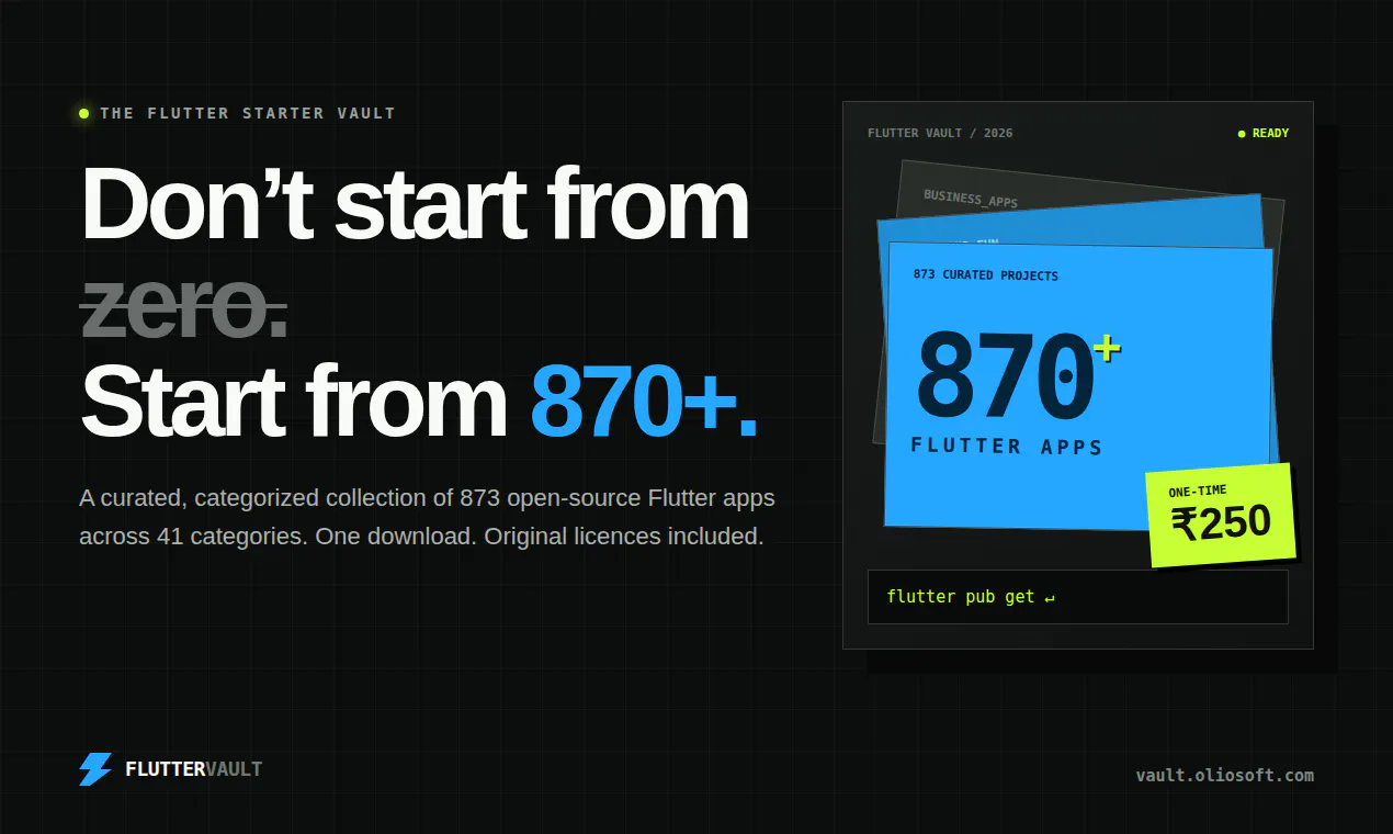 Flutter Vault gallery image