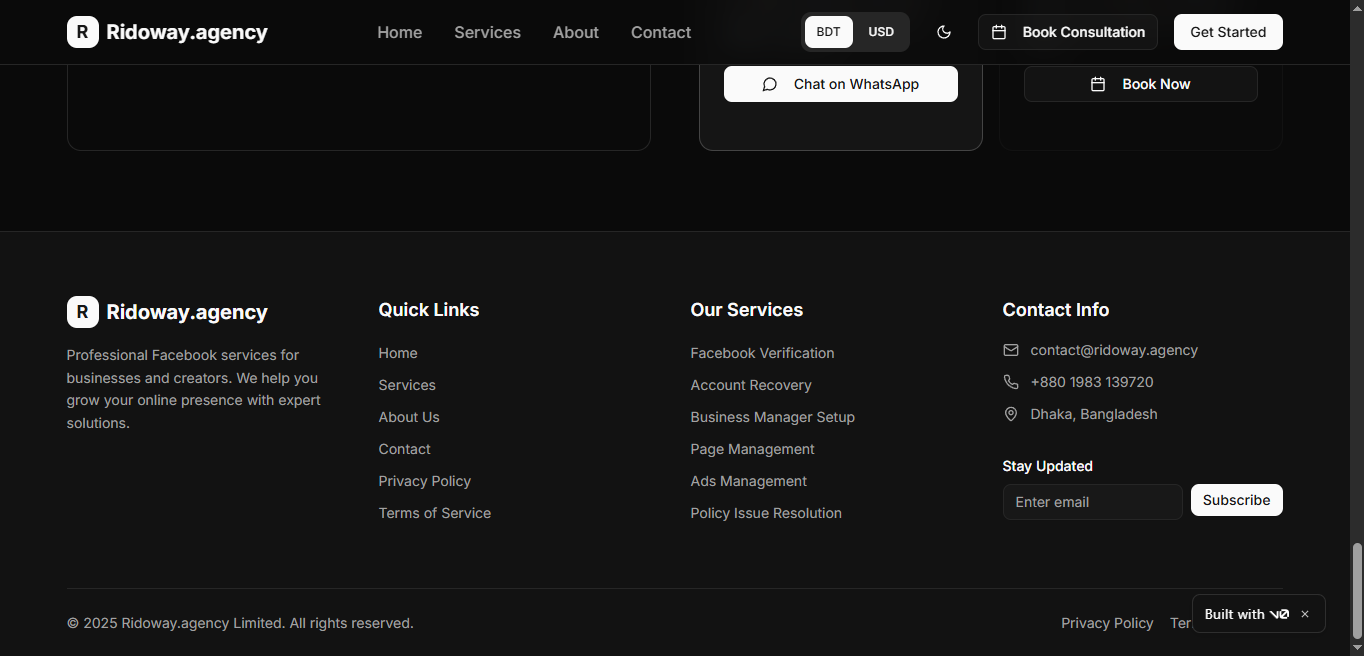 Média Ridoway.agency - Services Facebook tout-en-un pour les entreprises et les créateurs 4