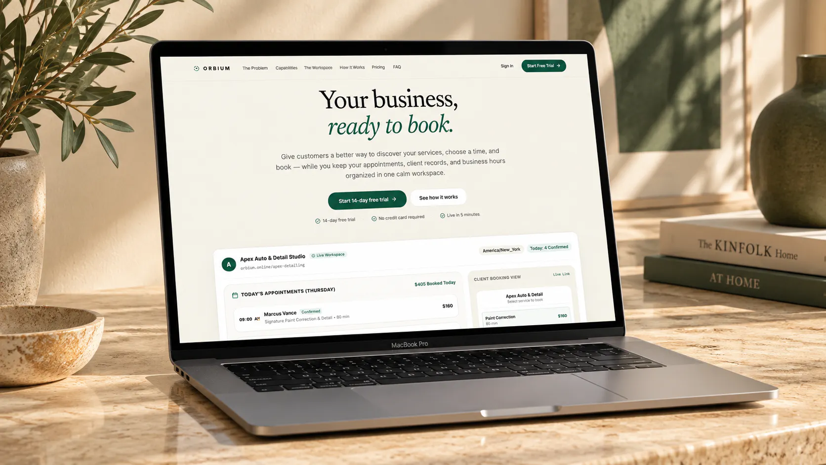 Orbium — Your Business, Ready to Book gallery image