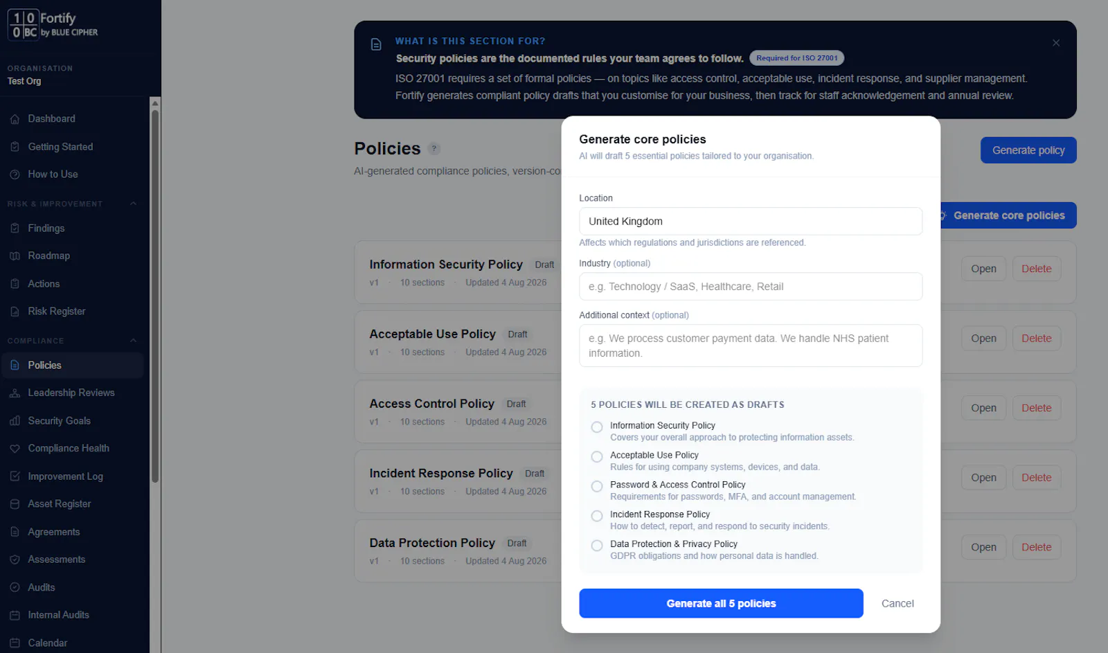 Fortify by Blue Cipher screenshot 6