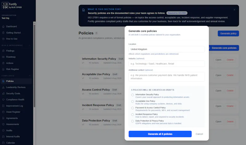 Fortify by Blue Cipher screenshot 6