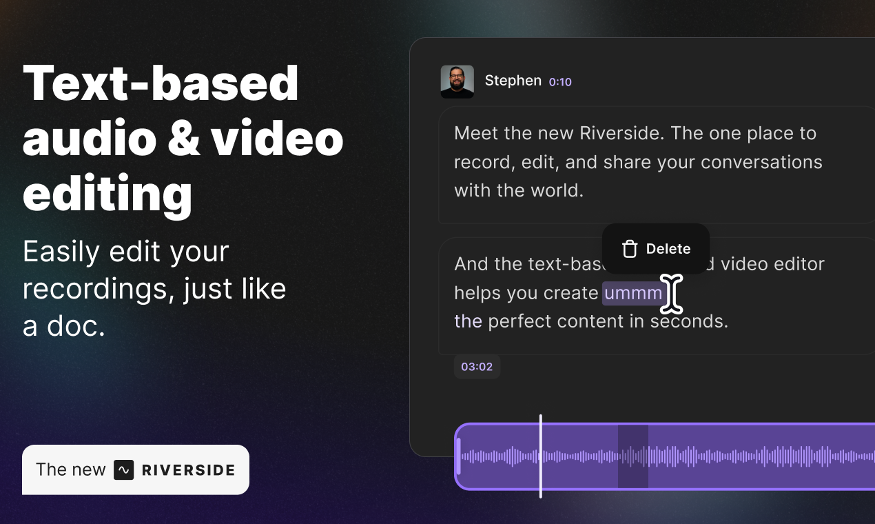 Média Le nouveau rivière - Un endroit pour enregistrer, éditer et partager du contenu avec le monde 5
