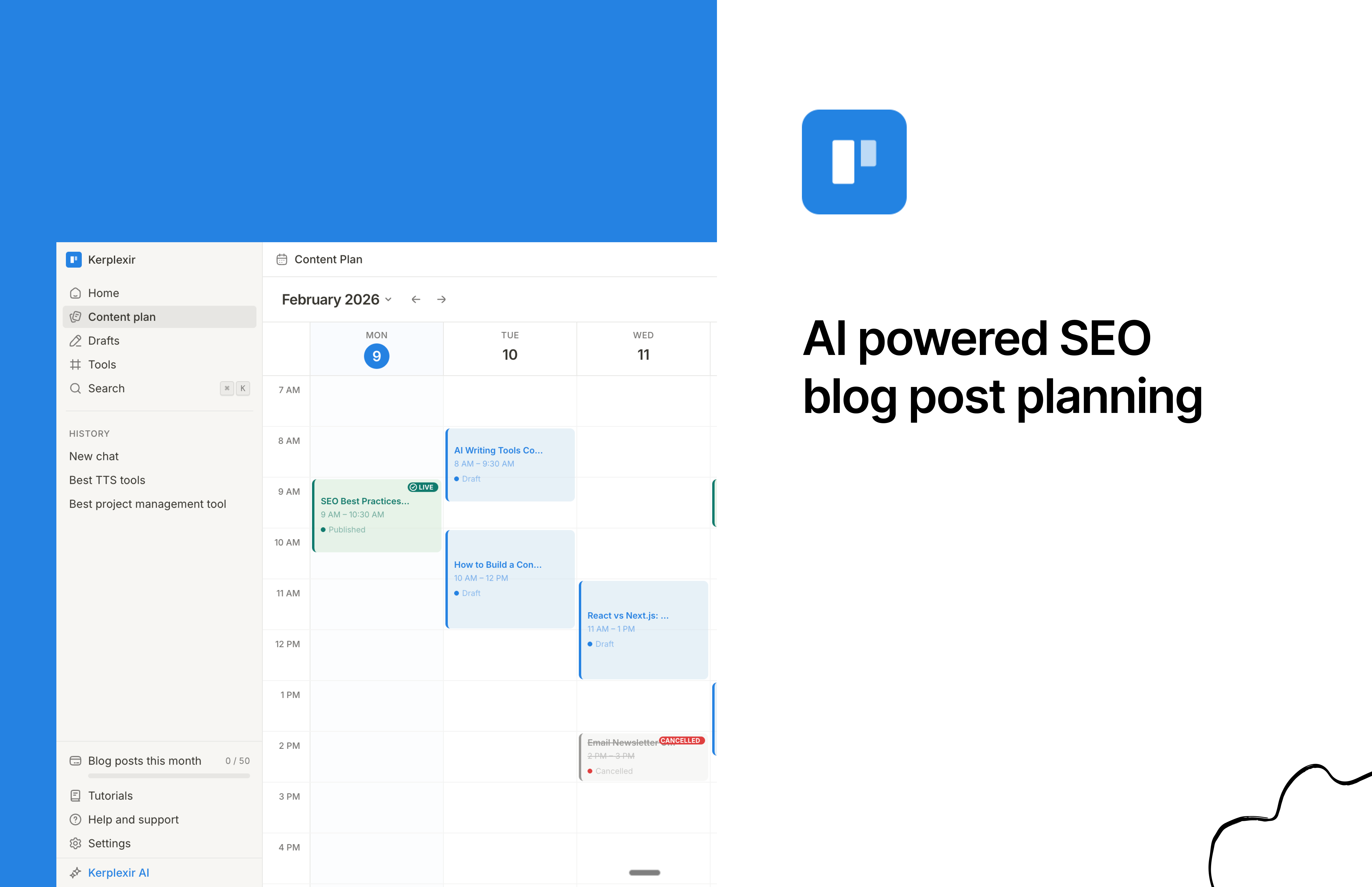 Kerplexir - Screenshot 3 showing product features and functionality