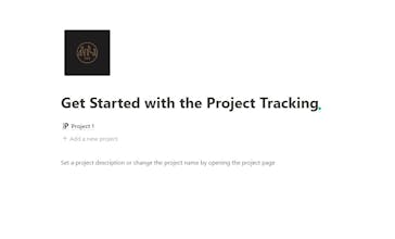 Project Tracker gallery image
