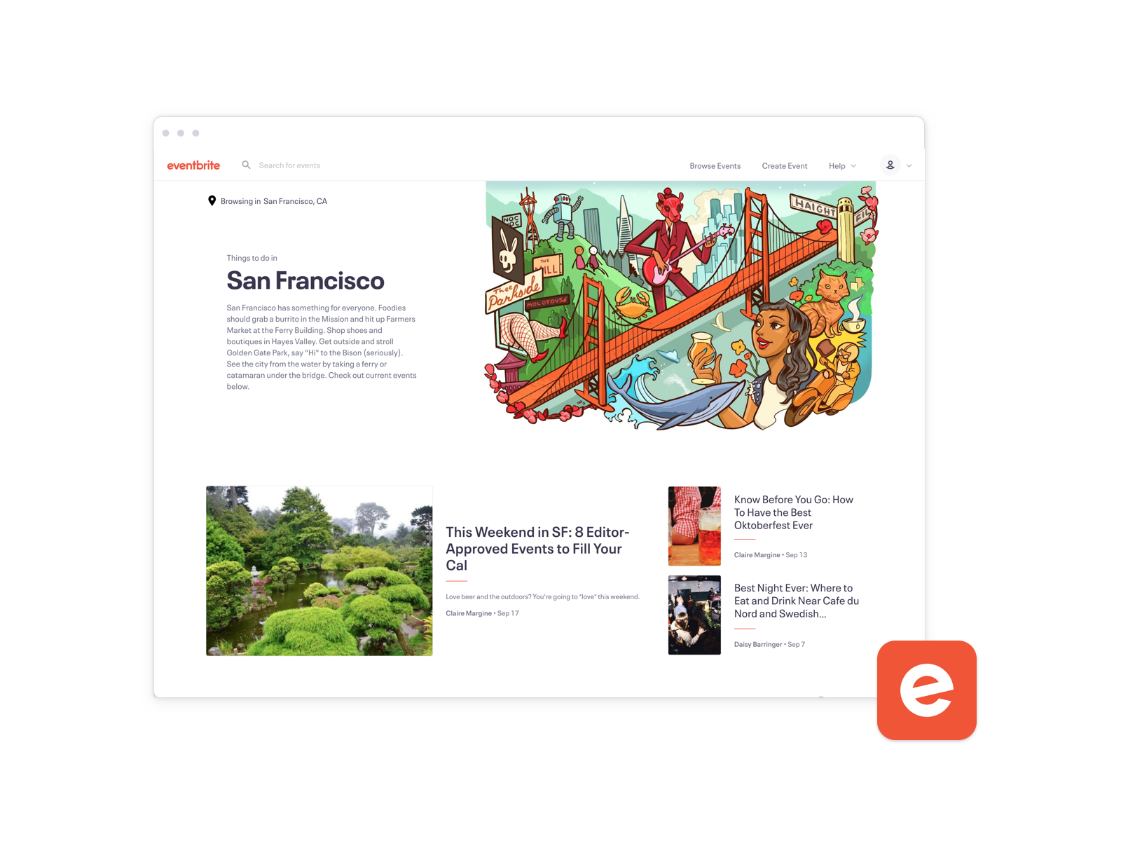 Eventbrite 6.0 gallery image