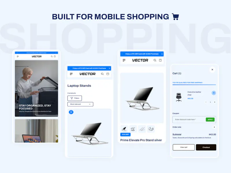 Vector Shopify Themer screenshot 2