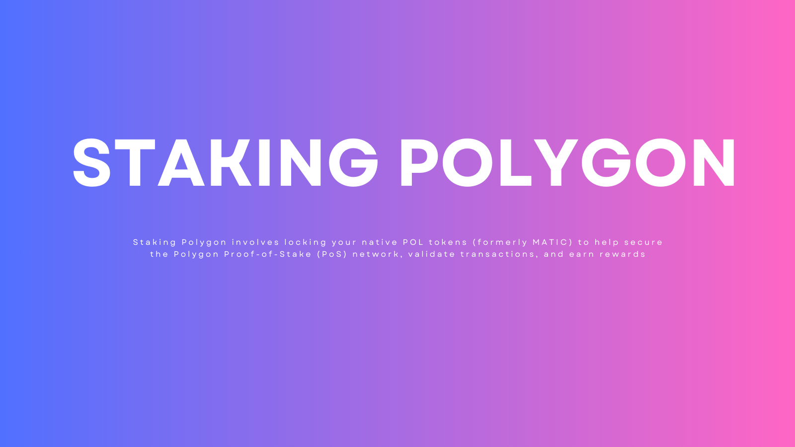 Staking Polygon  gallery image