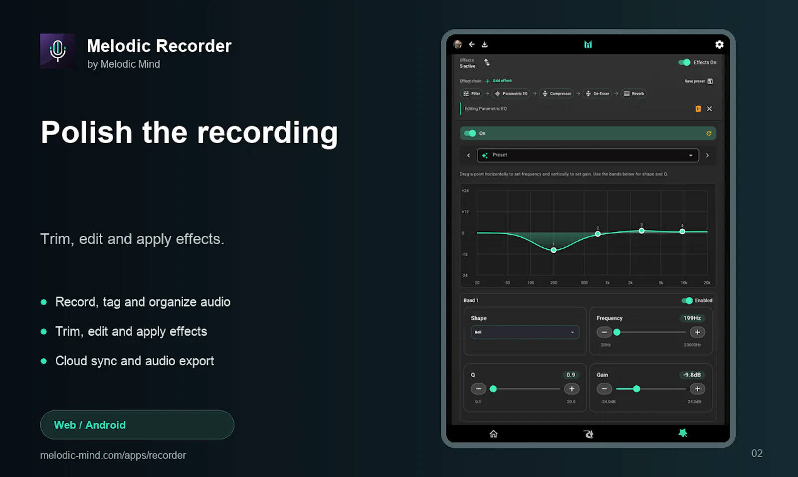 Melodic Recorder screenshot 2