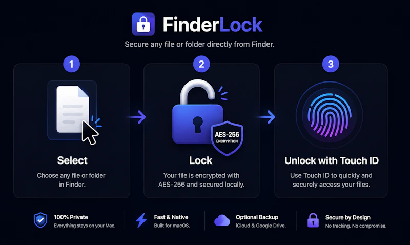 Finderlock screenshot 3