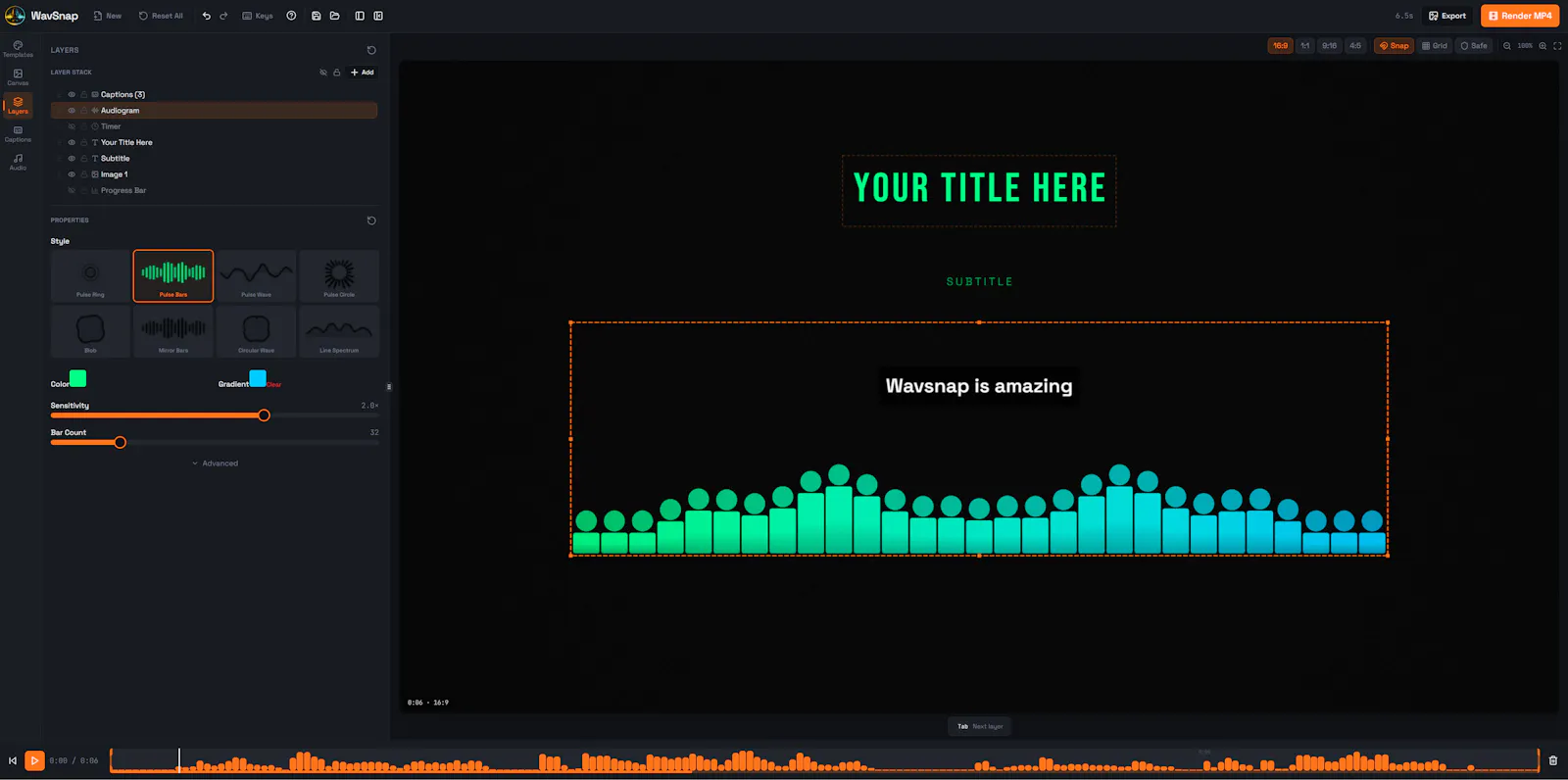 WavSnap screenshot 2