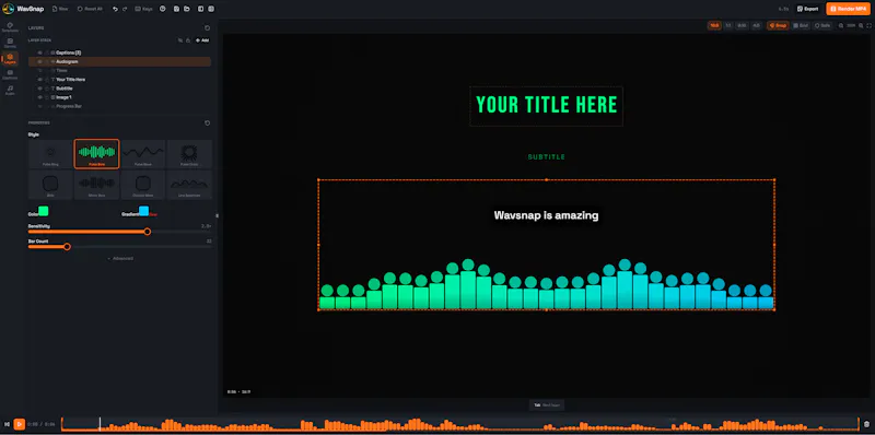 WavSnap screenshot 2