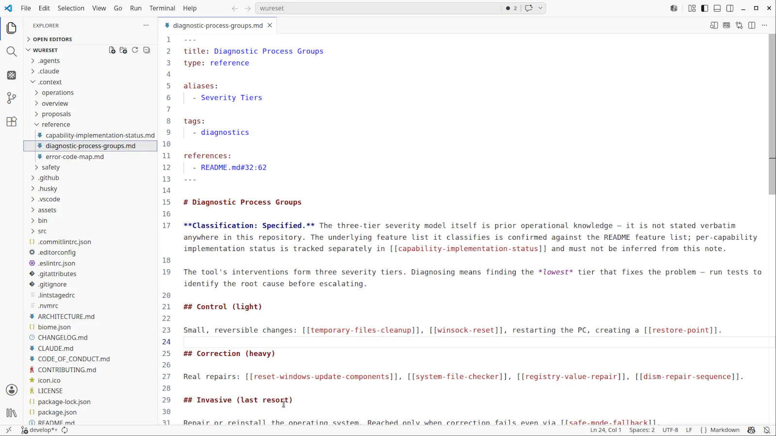 Weave Context screenshot 2
