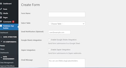 WP Application Builder gallery image