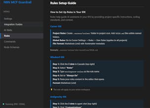 N8N MCP workflow builder for Agentic IDE gallery image