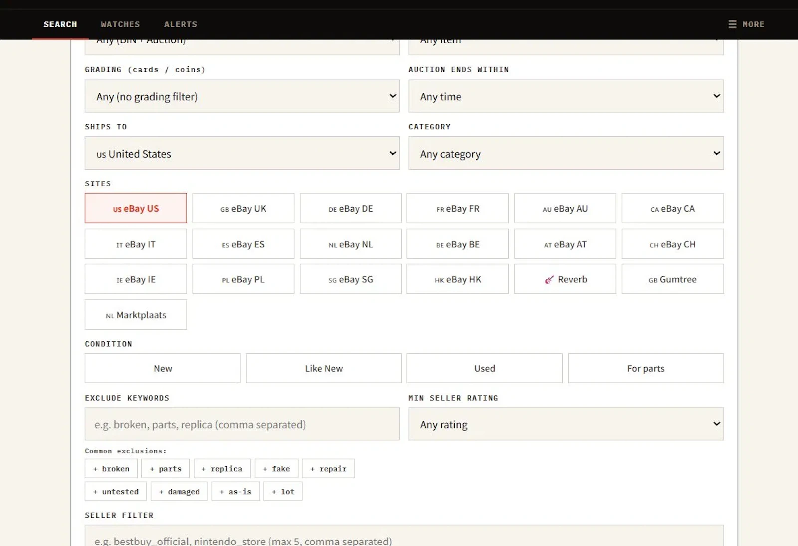 FindAlert screenshot 2
