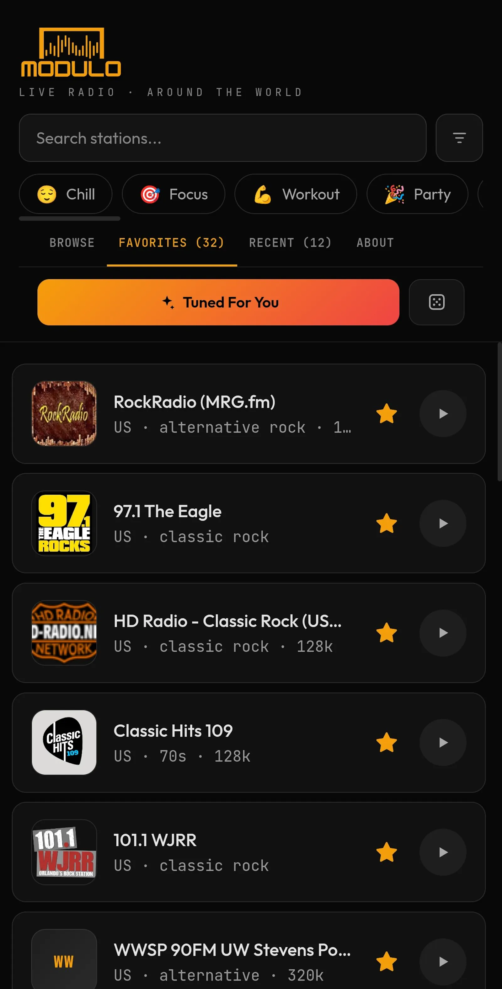 Modulo Radio screenshot 4