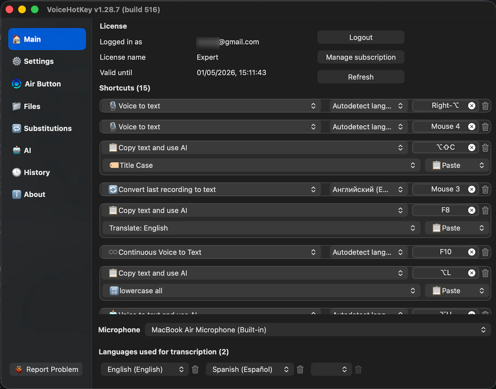 VoiceHotKey Speech to Text screenshot 2