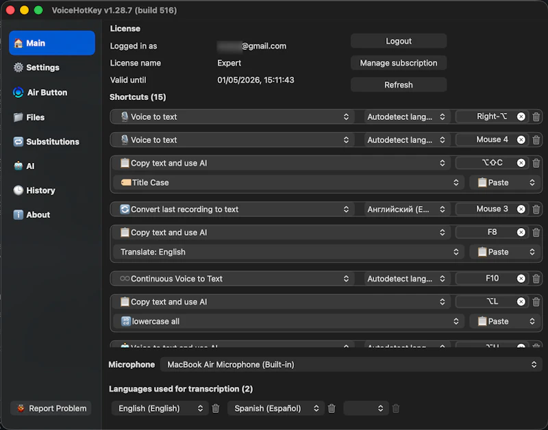VoiceHotKey Speech to Text screenshot 2