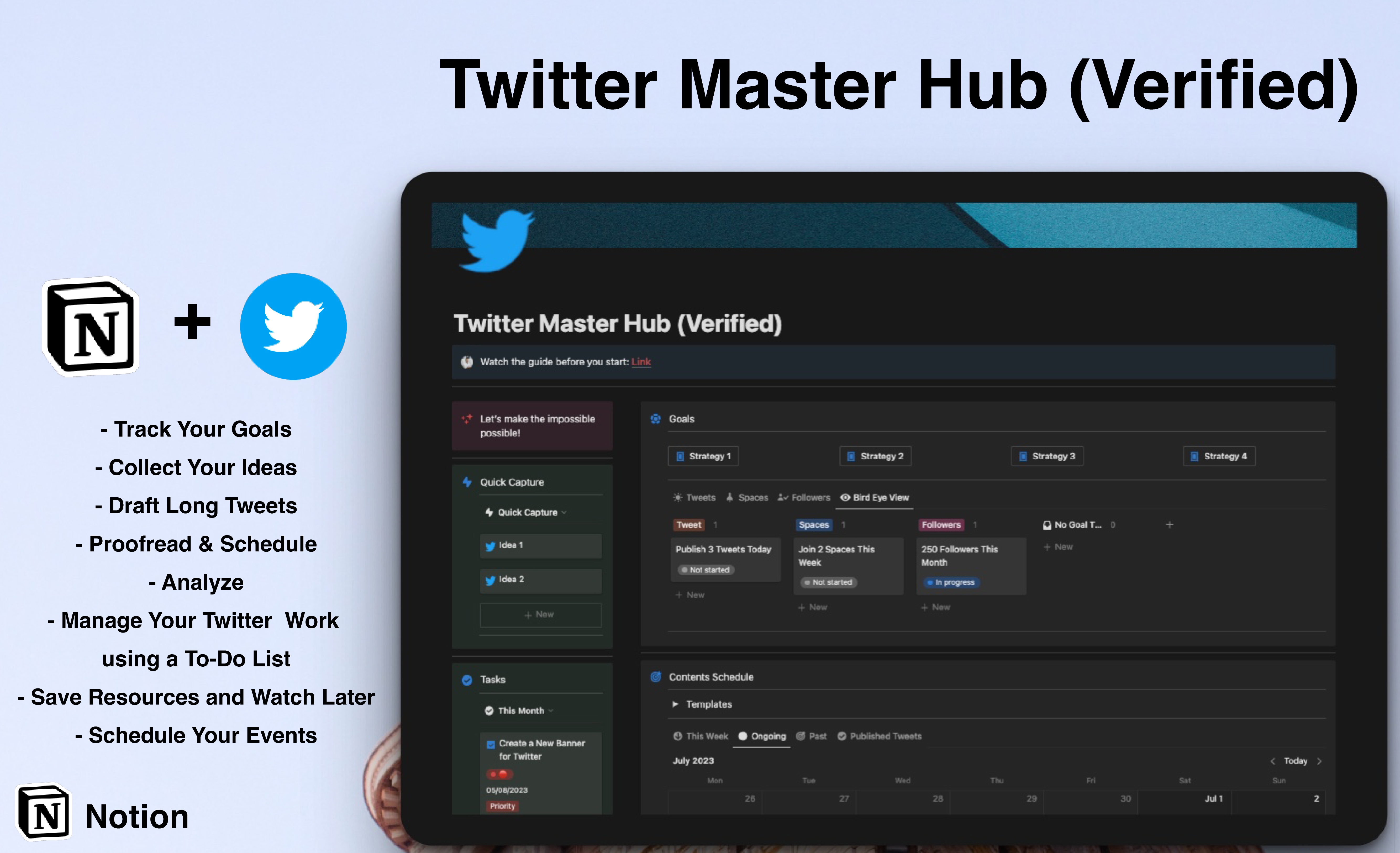 Twitter Master Hub media 2