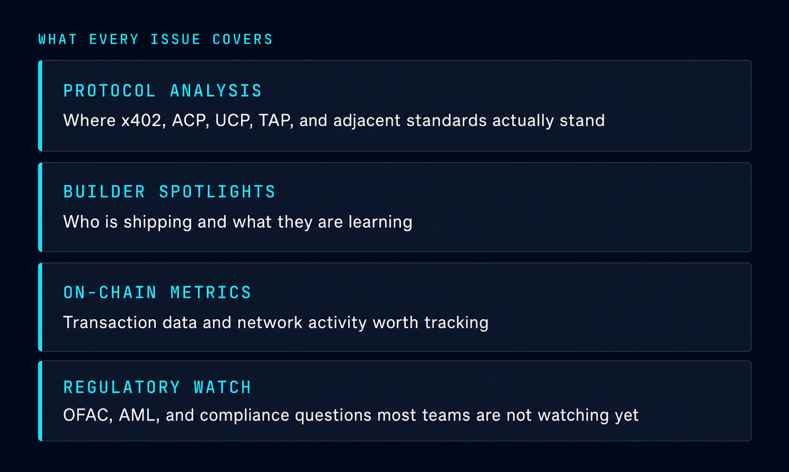 Agent Commerce Weekly screenshot 3