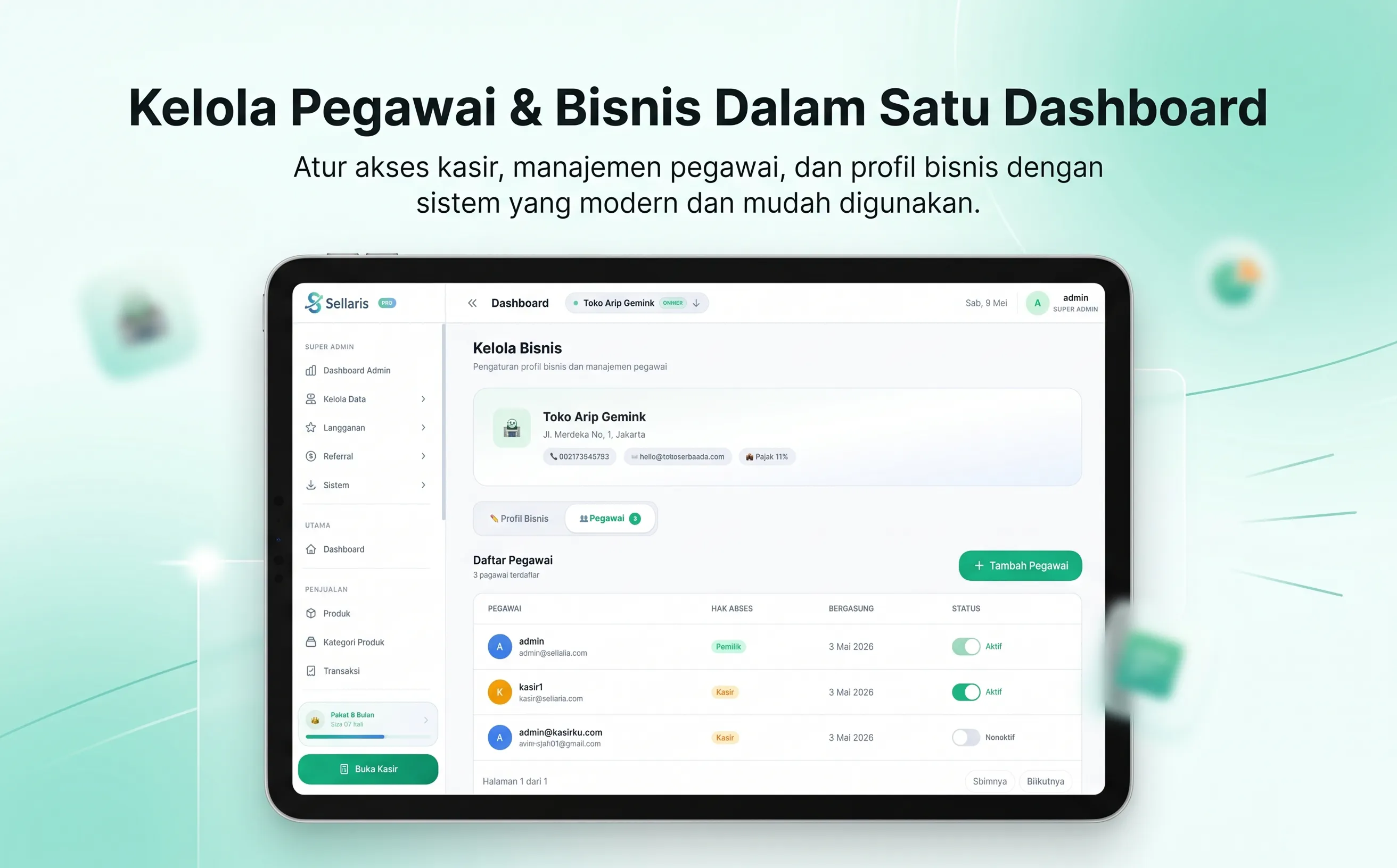 Sellaris POS - Kasir UMKM gallery image