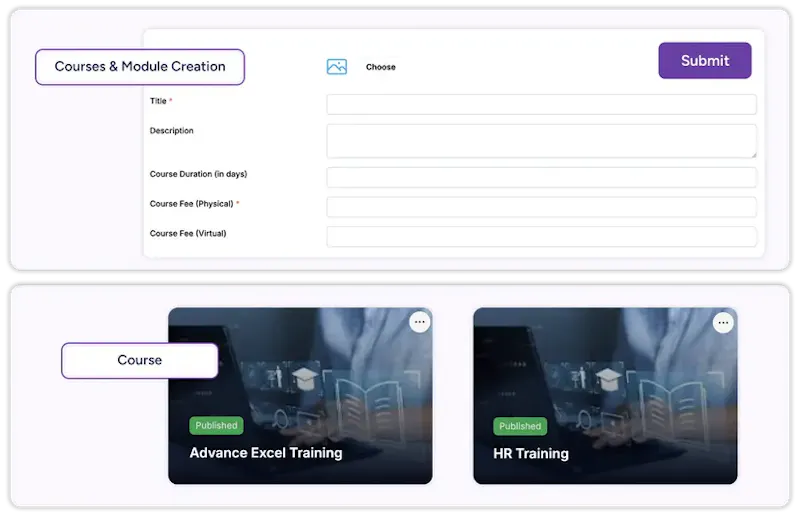 Pace LMS screenshot 2