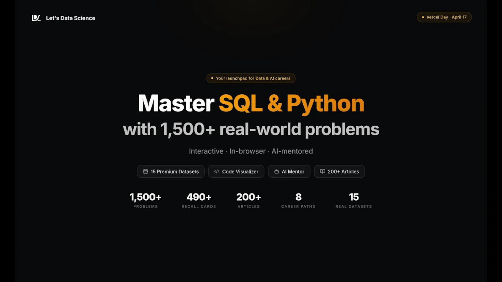 Let's Data Science screenshot 1 (video preview)