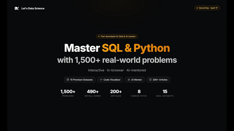 Let's Data Science screenshot 1 (video preview)