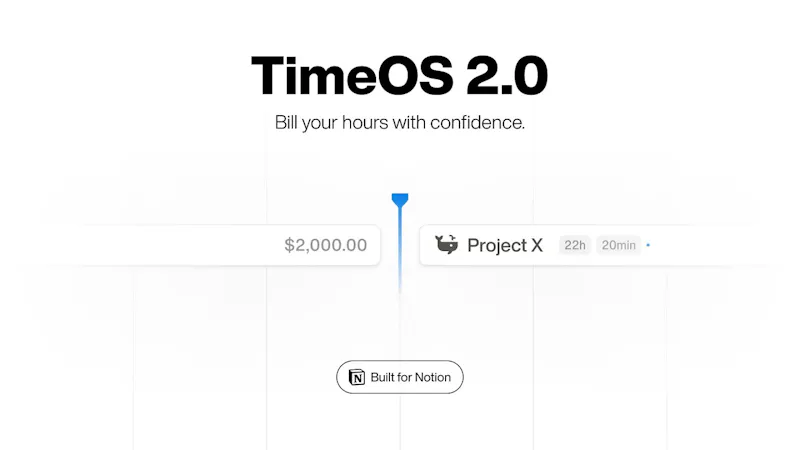 TimeOS 2.0 screenshot 1 (video preview)