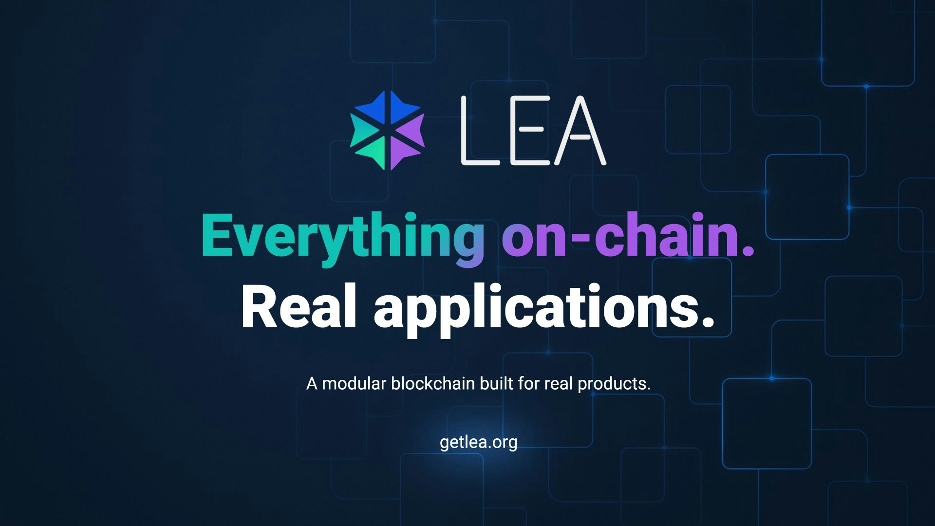 LEA Blockchain - Main product screenshot demonstrating key features and user interface