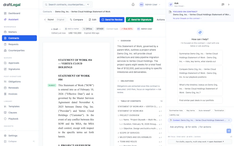 draftLegal screenshot 4
