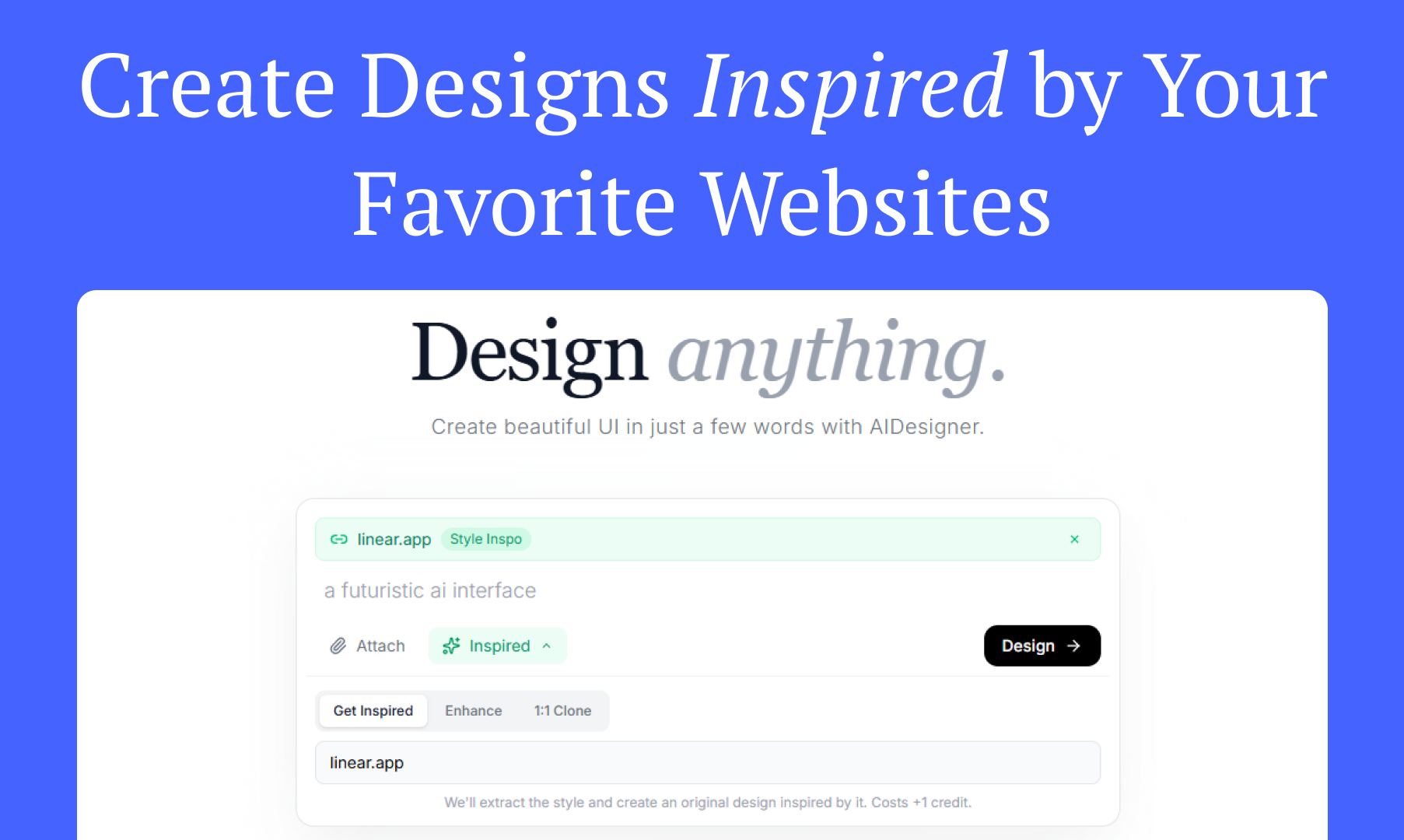 AIDesigner - Screenshot 4 showing product features and functionality