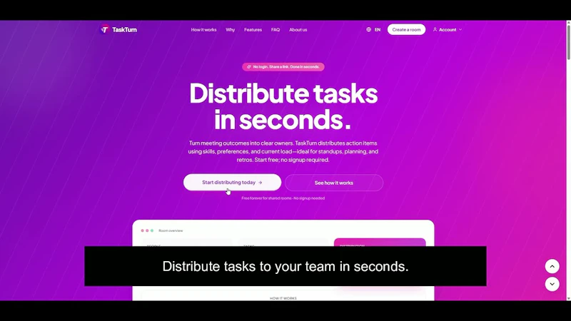 TaskTurn screenshot 1 (video preview)