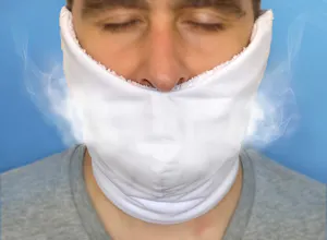 Hot Towel Shave Mask for sensitive skin gallery image