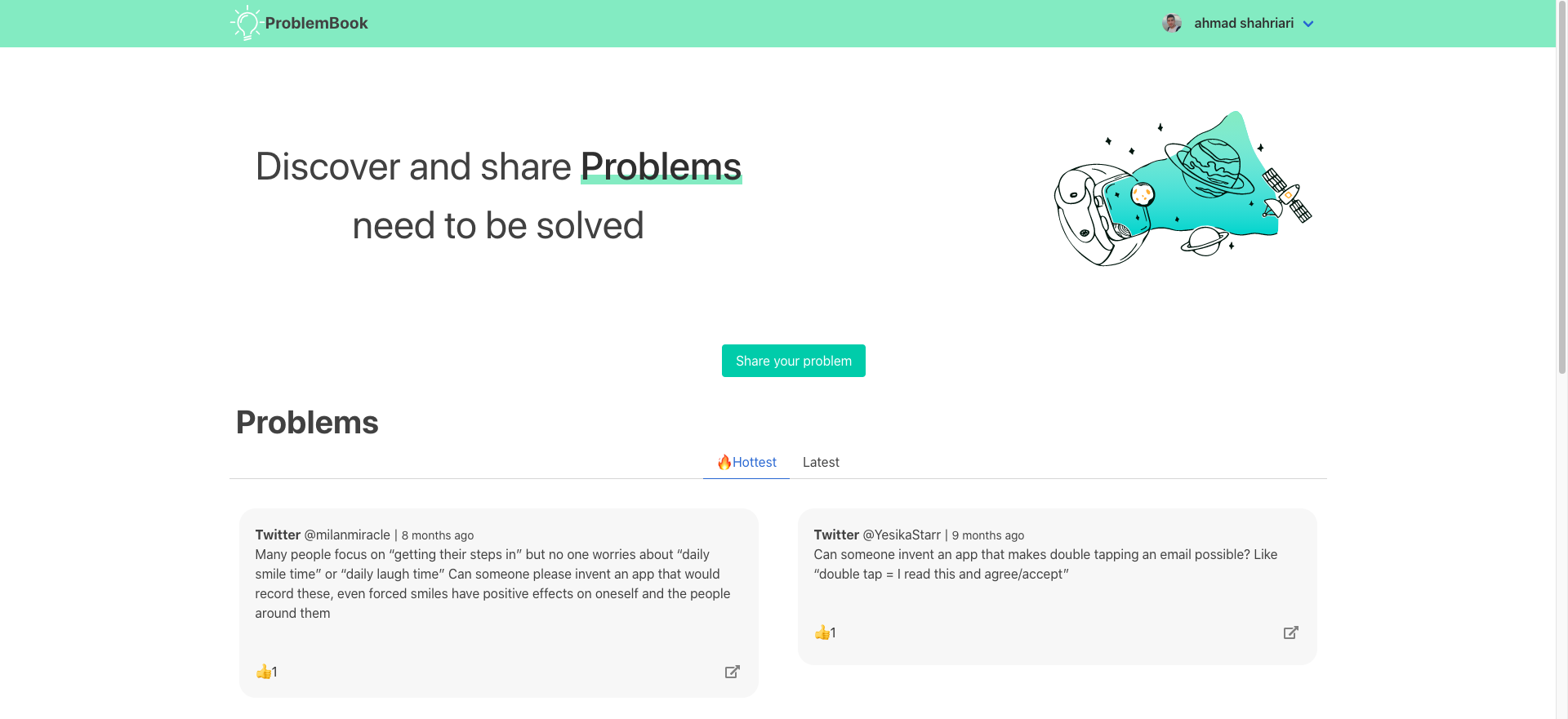 Problem book gallery image