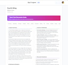 Epilogue gallery image