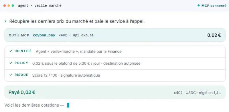 Keyban Agent Wallet screenshot 4