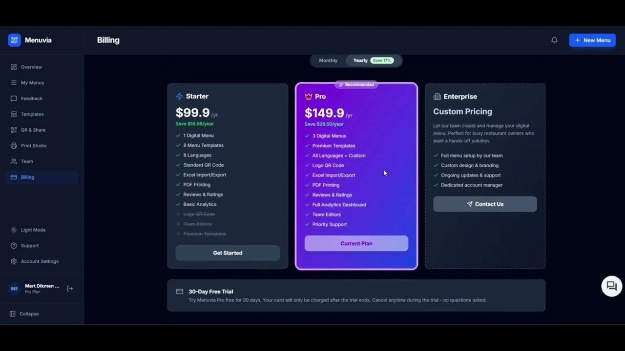 Menuvia gallery image