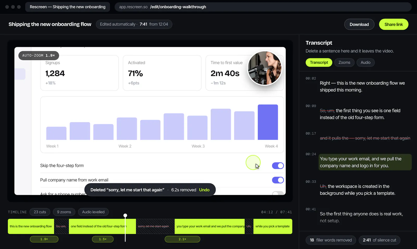 Rescreen screenshot 1