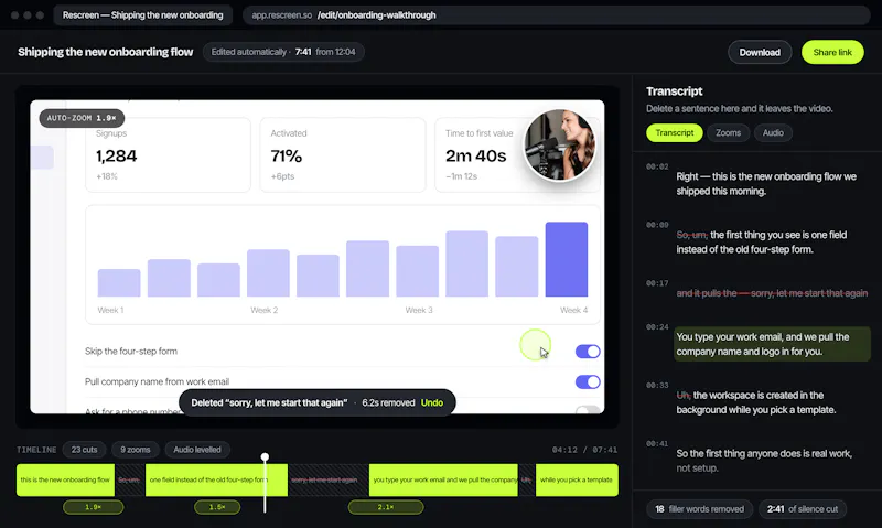 Rescreen screenshot 1