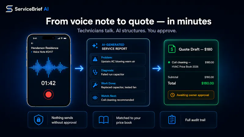 ServiceBrief AI screenshot 4