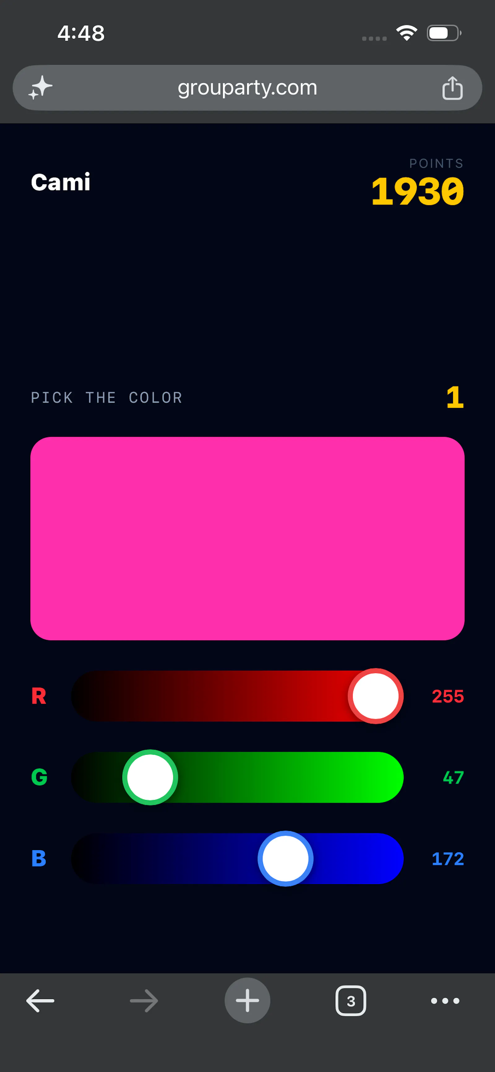 Grouparty screenshot 2