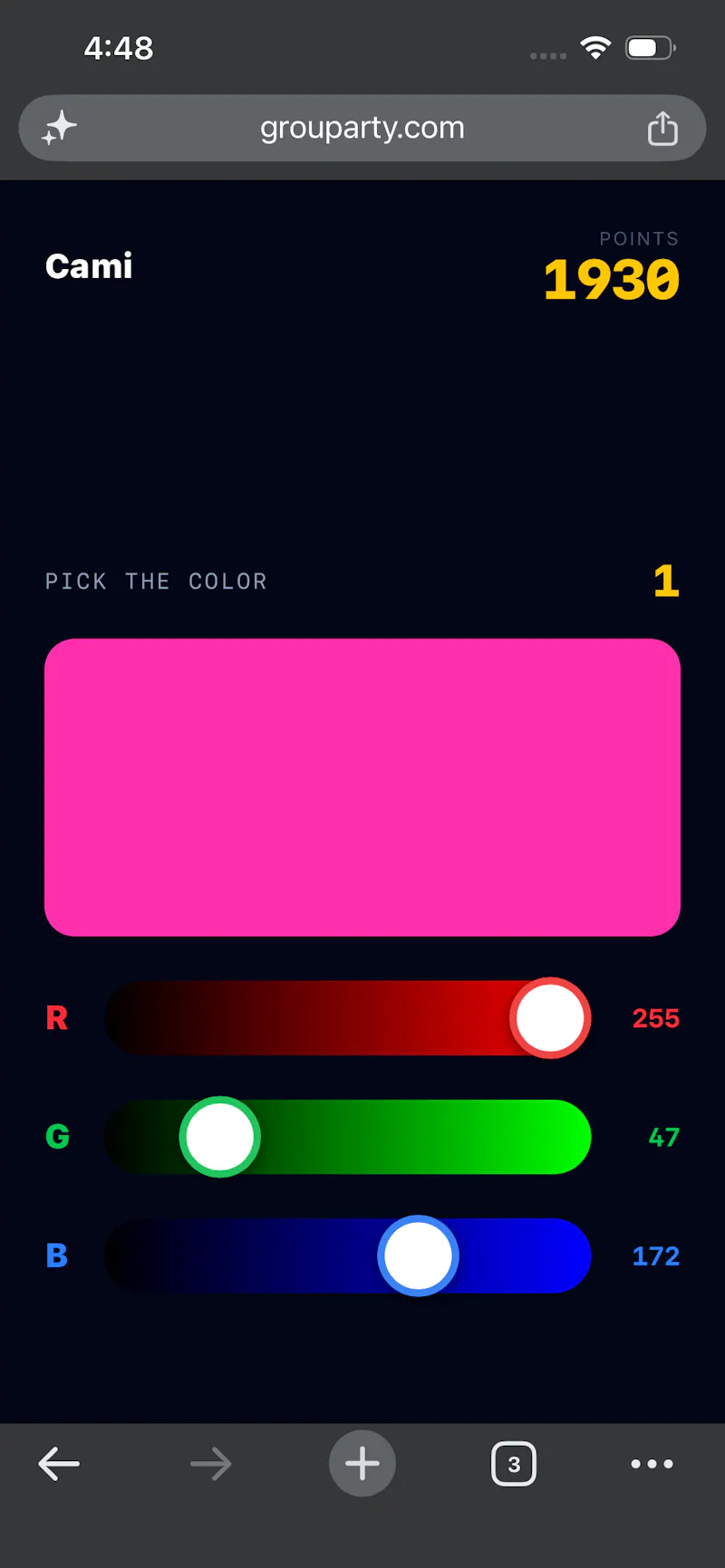 Grouparty screenshot 2