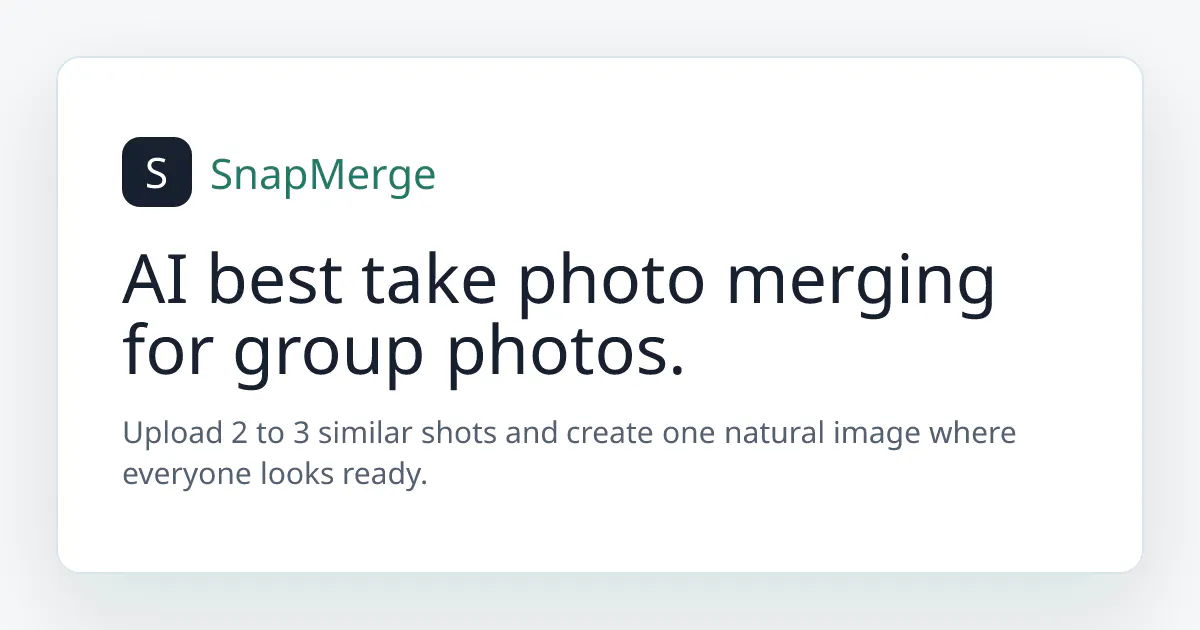 SnapMerge gallery image