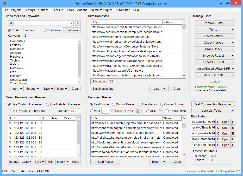 ScrapeBox gallery image