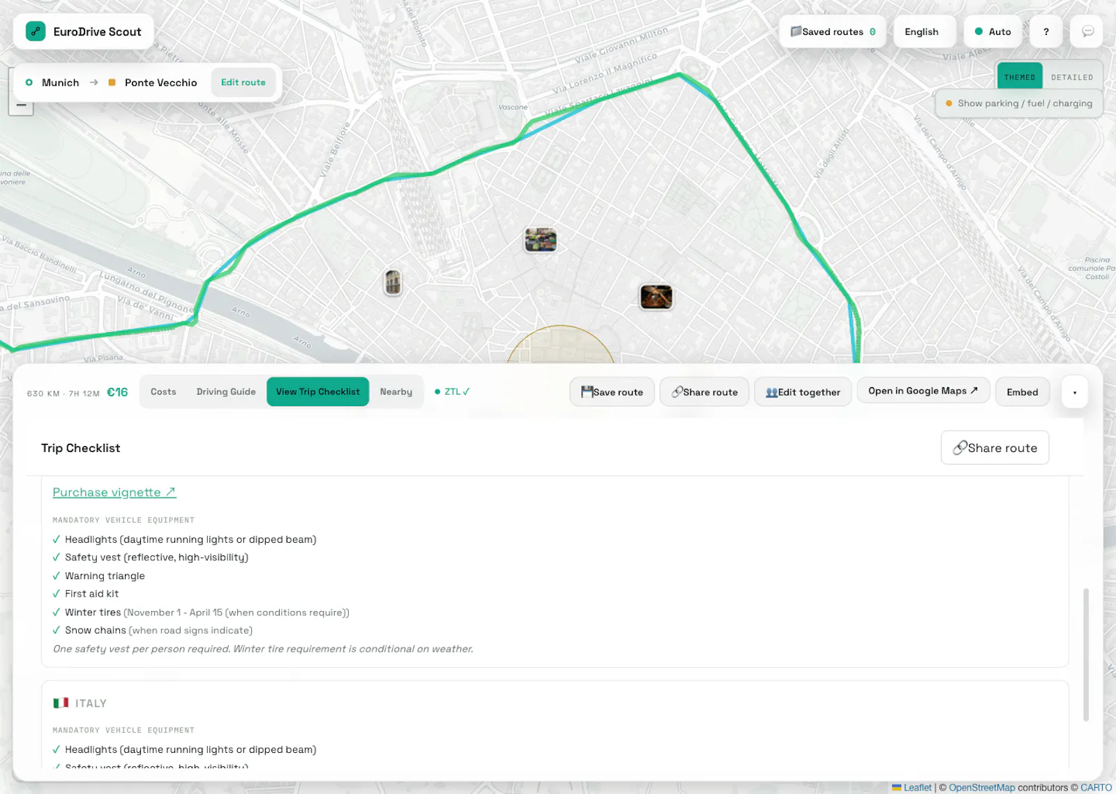 EuroDrive Scout screenshot 1