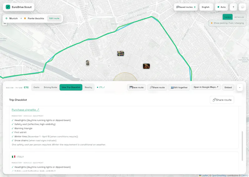 EuroDrive Scout screenshot 1