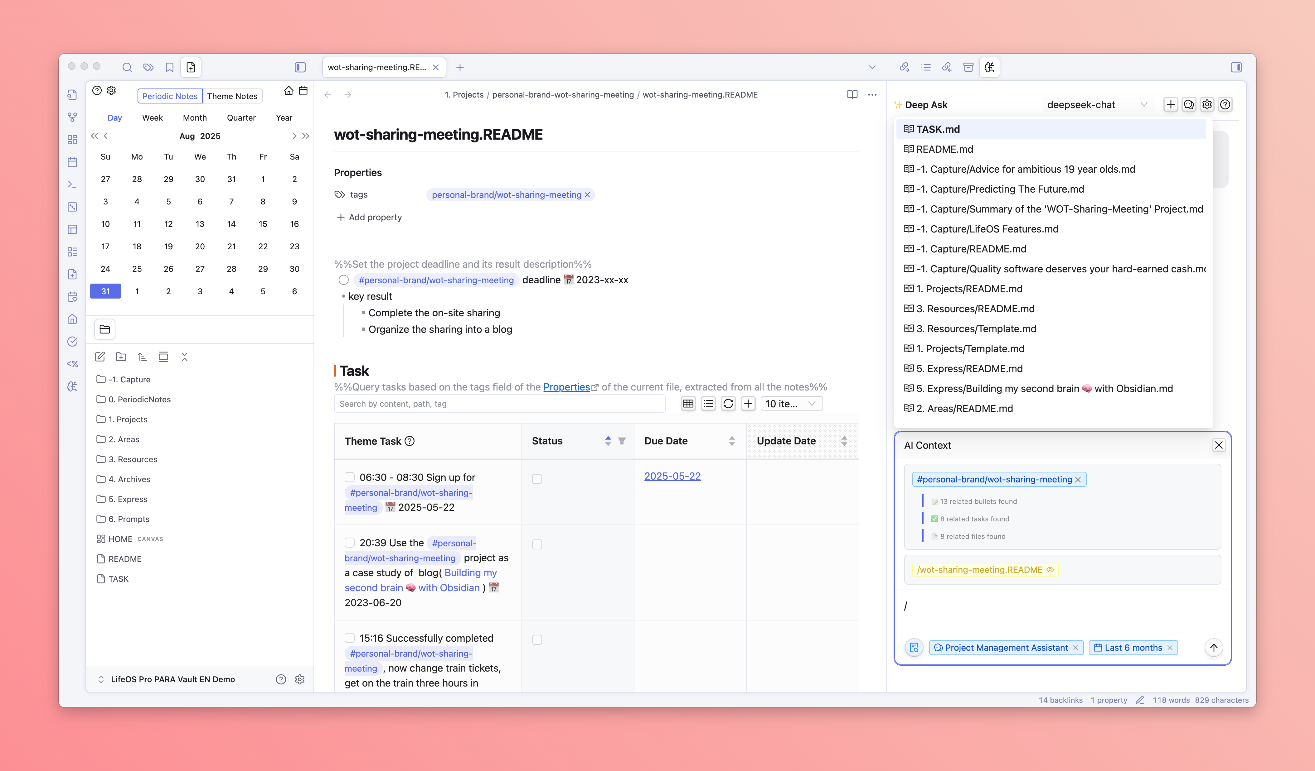 Deepask Ai per Obsidian - Il plugin di chat AI Obsidian migliora la gestione della conoscenza media 7